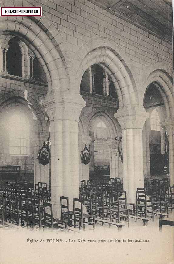 pogny eglise la nef
