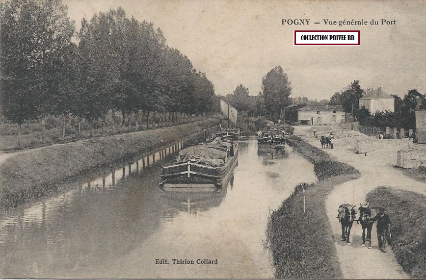 pogny vue generale du pont
