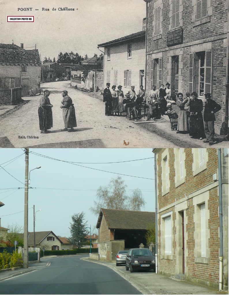 rue de chalons pogny avant après