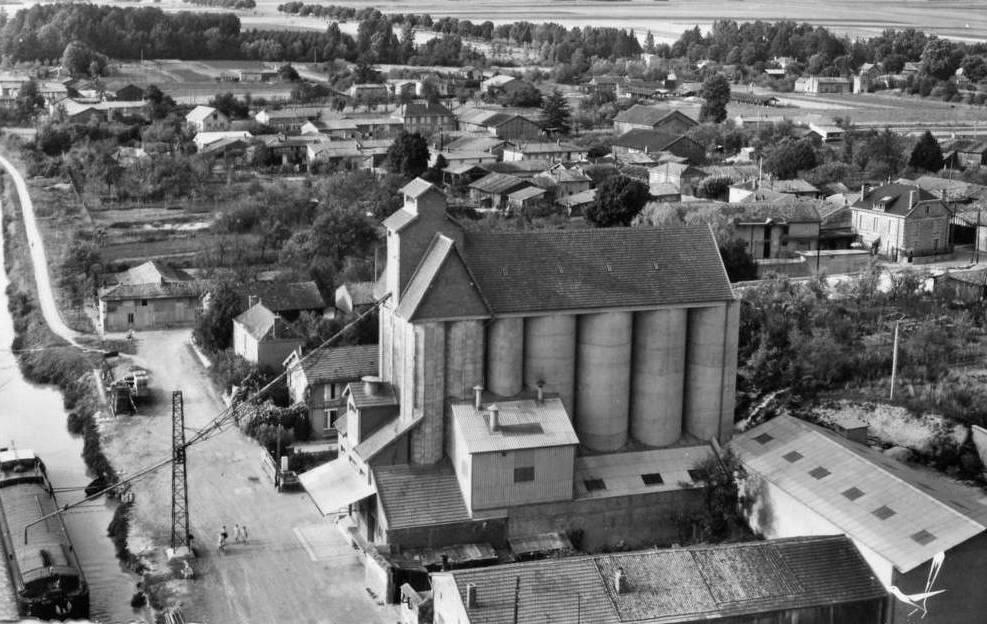 pogny le silo vu du ciel