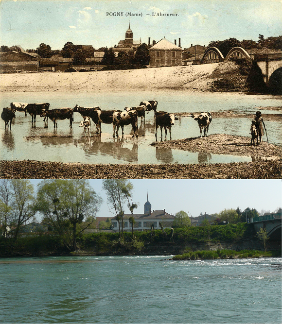 La marne l abreuvoir pogny avant apres