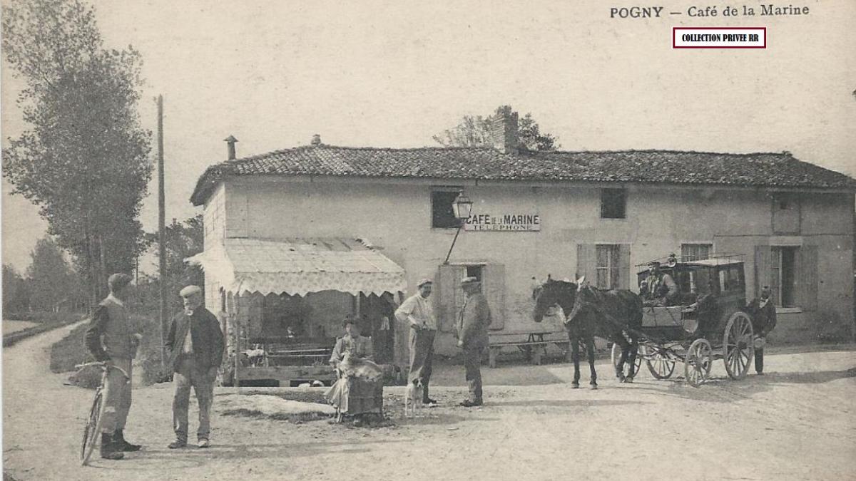 Pogny cafe de la marine