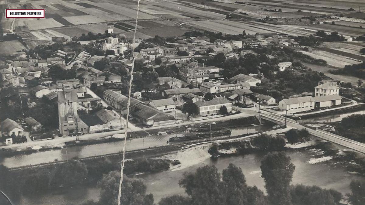 Pogny vue du ciel